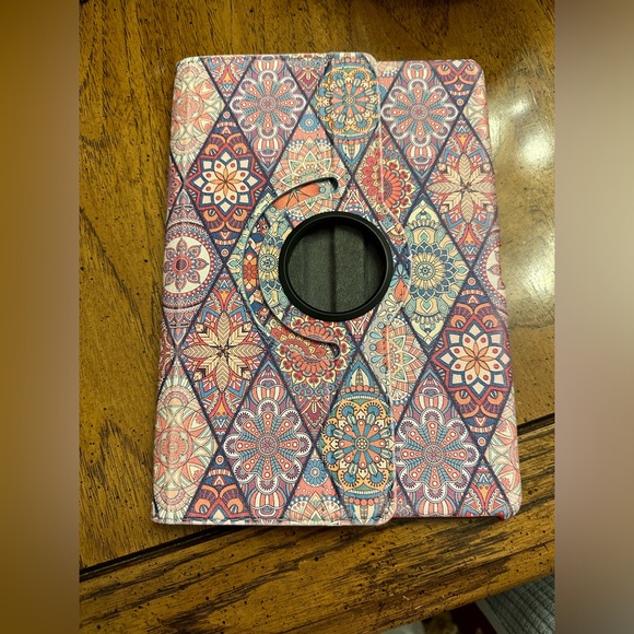 Multicolored iPad case/ cover 9.7 x 6.75 inches folding - Picture 12 of 12